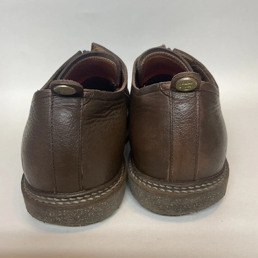 Birkenstock Mens Oxford Leather Size‎ 42 US Size 9 Timmins Brown  Lace Up EUC